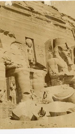 os colossos de Abu Simbel