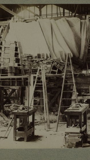 oficina de Bartholdi na rue de Chazelles, Paris