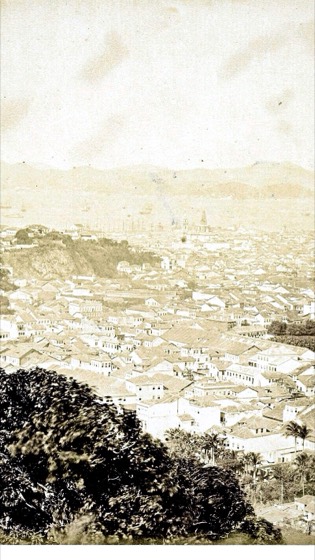 o casario do Rio visto das colinas