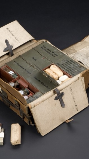 maleta médica alemã, 1910-1918